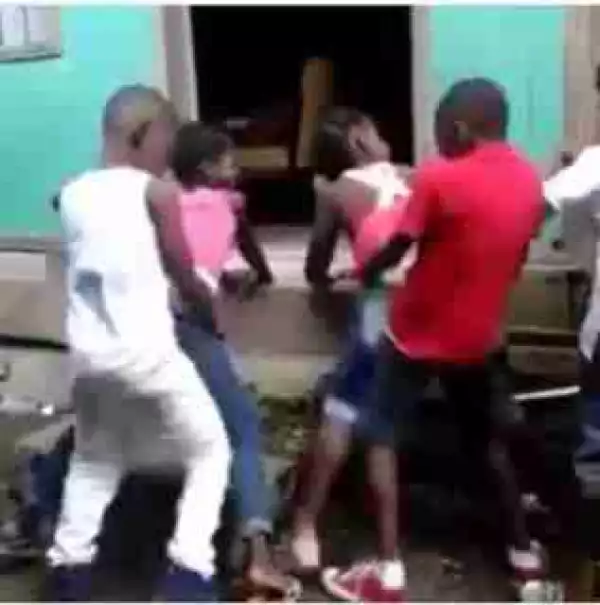 What The Heck? See What Children Were Spotted Doing At A Party (Photos, Video)